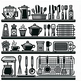 What Are Some Common Label Types or Uses in a Commissary Kitchen?